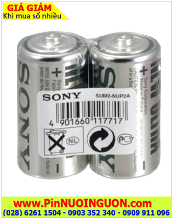 Sony SUM2-NUP2A (R14); Pin Sony SUM2-NUP2A (R14); Pin trung C 1.5v Sony SUM2, R14 | HẾT HÀNG